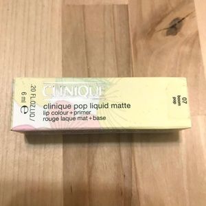Clinique Clinique Pop Liquid Matte Lip Colour + Primer Rouge Laque Mat + Base